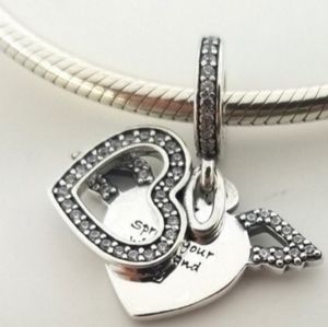 BRAND NEW Pandora charm dangle" My mother, my angel " FIRM PRICE